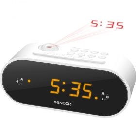 Радио с часовник и будилник SENCOR SRC 3100 W, projection