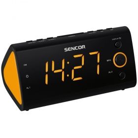 Радио с часовник и будилник SENCOR SRC 170 OR