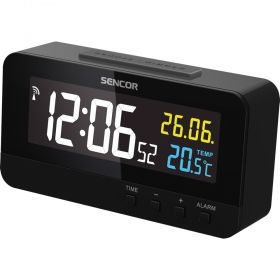 Цифров будилник с термометър SENCOR SDC 4800 B