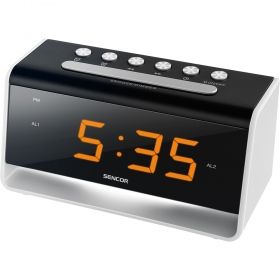 Цифров будилник с LED дисплей SENCOR SDC 4400 W