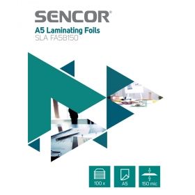Фолио за ламиниране SENCOR SLA FA5B150, A5, 150 микрона (2x75), 100 бр.