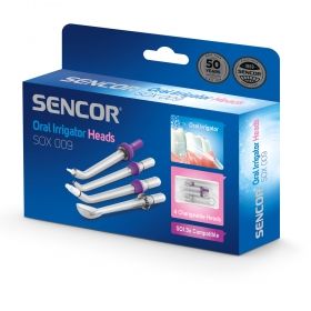Резервни накрайници за електрически четки за зъби SENCOR SOX 009