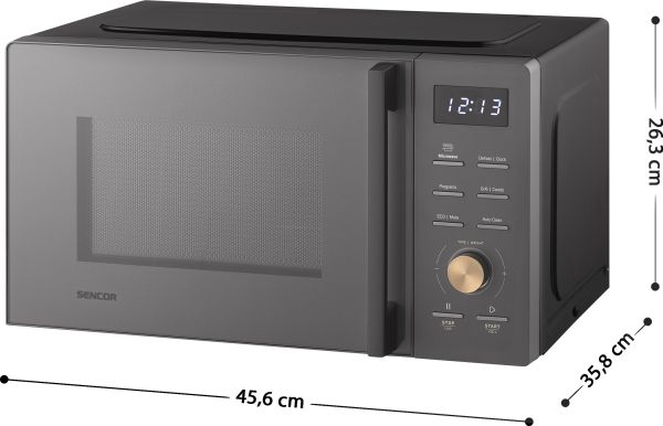 Микровълнова фурна с грил Sencor SMW 5520BK