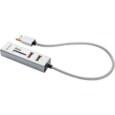 USB хъб и четец за карти YENKEE YHC 101SR