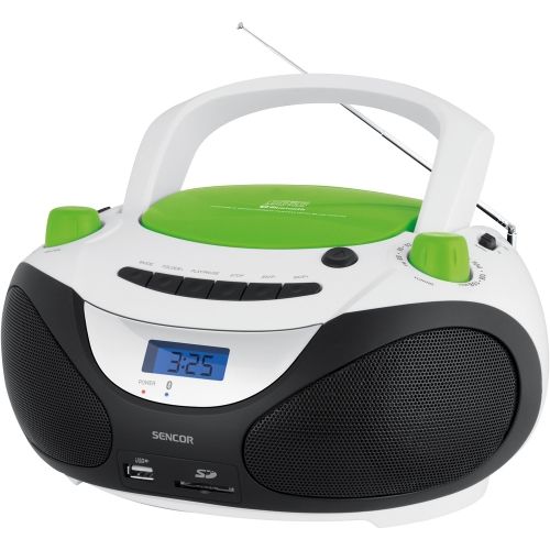 Аудио микросистема SENCOR SPT 3228 WG, CD, bluetooth, MP3, USB, SD, AUX и FM