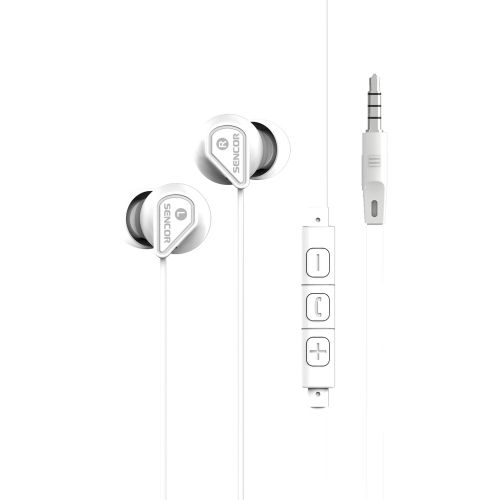 Слушалки SENCOR SEP 172 VCM WHITE
