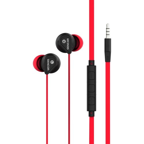 Слушалки SENCOR SEP 172 VCM RED