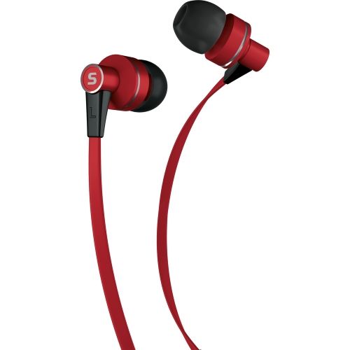 Слушалки SENCOR SEP 300 MIC RED MET