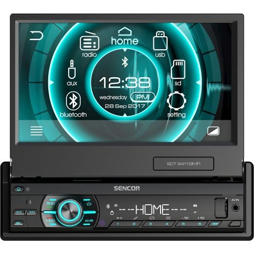 Радио MP3 плеър за автомобил SENCOR SCT 9411BMR, bluetooth, USB, SD
