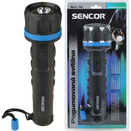 Гумен прожектор LED SENCOR SLL 12, 3XD