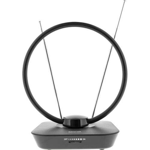 Вътрешна цифрова DVB-T2 антена SENCOR SDA-102, 4G DVB-T2 Clasic