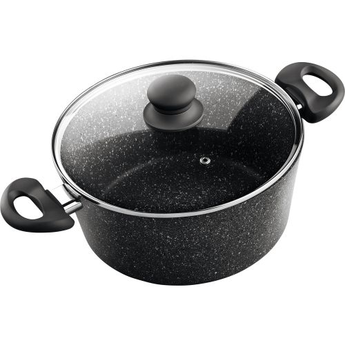 Тенджера с капак LAMART LT1139 ROCK, 24 см.