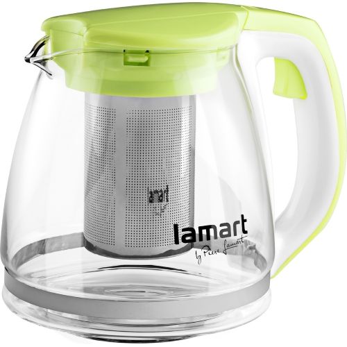 Стъклен чайник LAMART LT7026, 1,1 л.