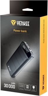 Външна батерия 30 000 mAh, YENKEE