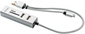 USB хъб, USB-C OTG хъб и четец за карти