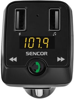 FM Трансмитер SENCOR SWM 3535 BT, bluetooth, MP3