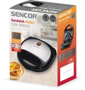 Сандвич тостер SENCOR SSM 9510SS, 5 в 1