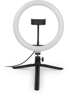 LED кръгла стойка за мобилен телефон YENKEE YSM 710, 10", bluetooth