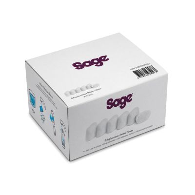 Резервни филтри за еспресо машина SAGE, SAGE BWF100, 6 броя
