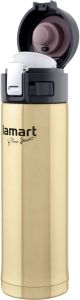 Термо бутилка LAMART LT4009 GOLD, 0,42 л. 