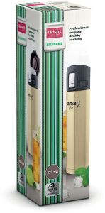 Термо бутилка LAMART LT4009 GOLD, 0,42 л. 