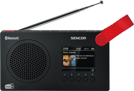 Преносимо радио SENCOR SRD 7757B DAB/FM