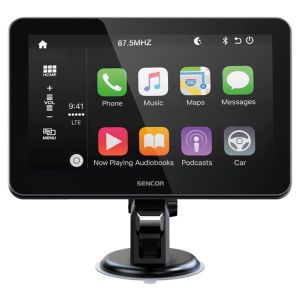Медиа плеър за автомобил SENCOR SCT M750BWT, bluetooth, Android Auto, Apple CarPlay