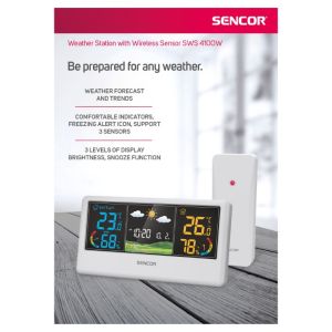 Метеостанция SENCOR SWS 4100 W