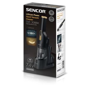 Акумулаторна ръчна прахосмукачка SENCOR SVC 308BK