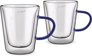 Комплект чаши за чай LAMART LT9119 VASO, 300 мл., 2 броя, сини