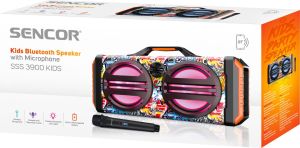 Преносима тонколона с микрофон SENCOR SSS 3600 KIDS, bluetooth