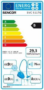 Прахосмукачка без торба SENCOR SVC 511TQ
