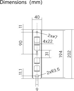 Стенна стойка за телевизор STELL SHO 4540, регулируема