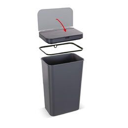 Сензорен кош за отпадъци SENSOR LAMART LT8108 50 литра