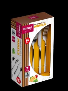 Комплект прибори за хранене 16 бр. LAMART LT5047