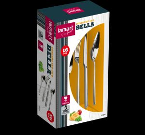Комплект прибори за хранене 16 бр. LAMART LT5040