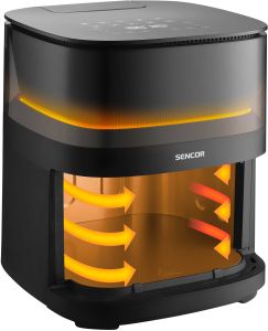 Фритюрник с горещ въздух и впръскване на вода (Vita Fryer) SFR 5050BK  Sencor