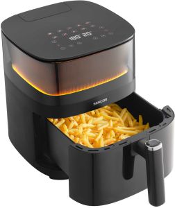 Фритюрник с горещ въздух и впръскване на вода (Vita Fryer) SFR 5050BK  Sencor