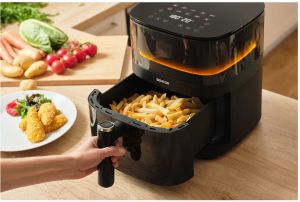 Фритюрник с горещ въздух и впръскване на вода (Vita Fryer) SFR 5050BK  Sencor