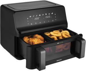 Фритюрник с горещ въздух  (Dual Vita Fryer)  Sencor SFR 9650BK Dual Vita
