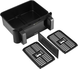 Фритюрник с горещ въздух  (Dual Vita Fryer)  Sencor SFR 9650BK Dual Vita