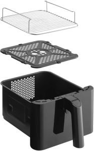 Фритюрник с горещ въздух  (Dual Vita Fryer)  Sencor SFR 1250BK Dual Vita