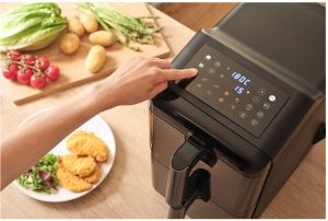 Фритюрник с горещ въздух  (Dual Vita Fryer)  Sencor SFR 1250BK Dual Vita