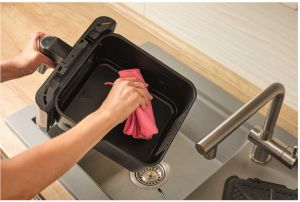 Фритюрник с горещ въздух  (Dual Vita Fryer)  Sencor SFR 1250BK Dual Vita