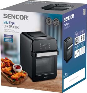 Фритюрник с горещ въздух  Sencor SFR 5510BK Vita Fryer
