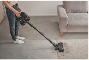 Вертикална безжична прахосмукачка SENCOR SVC 8726BK 3-в-1 