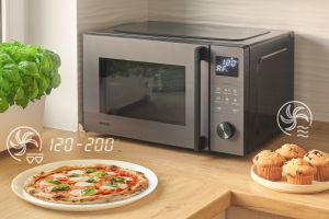 Микровълнова фурна с грил и функция фритюрник с горещ въздух Sencor SMW 6025BK