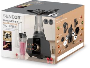 УНИВЕРСАЛЕН 5-В-1 КУХНЕНСКИ РОБОТ SENCOR SBU 9878BK