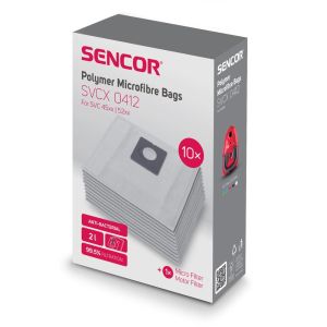 Торбички за прахосмукачка SENCOR SVCX 0412 за модел SVC 45/52 (10 броя) 