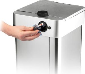 Сензорен кош за отпадъци LAMART LT8129 SENSOR, USB зареждане, 50 литра 
